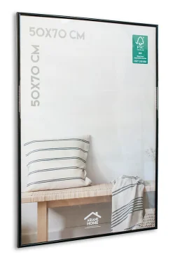 Hot Cadre plastique gallery Ariane Home noir l.50 x H.70 cm