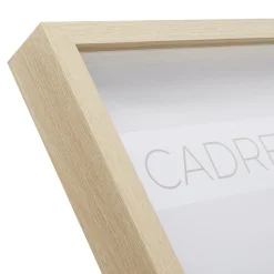 Cadre vitrine vide bois l.50 x H.70 cm* Cadre 50 X 70 Cm|Cadre