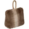 Atmosphera Créateur D'Intérieur Cale porte Wild - fausse fourrure - marron - 17x17 cm - Atmosphera* Boudin De Porte