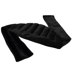 Vivezen Ceinture lombaire chauffante avec bandes auto-agrippantes réglable taille 36 à 54 - Noir -* Bouillotte