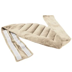 Vivezen Ceinture lombaire chauffante avec bandes auto-agrippantes réglable taille 36 à 54 - Beige -* Bouillotte