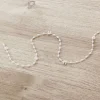 New Avosdim Chainette de liaison 89mm blanche - 130 crochets (65 bandes)