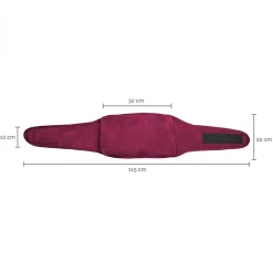 Vivezen Chauffe mains, manchon chauffant 32 x 22 cm avec ceinture réglable - Bleu -* Bouillotte