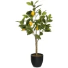 Atmosphera Créateur D'Intérieur Citronnier artificiel H70 cm - Atmosphera* Plante Artificielle