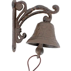 Best La Grande Prairie Cloche carillon en fonte 12x8x13cm