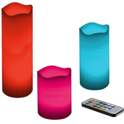 Atmosphera Créateur D'Intérieur Coffret de 3 bougies LED - Atmosphera* Bougie Et Senteur
