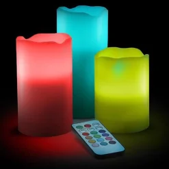Atmosphera Créateur D'Intérieur Coffret de 3 bougies LED - Atmosphera* Bougie Et Senteur