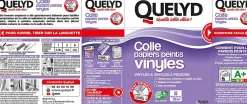Quelyd Colle en poudre - adaptée pour tout papiers peints vinyles - surface de couverture 32 m² - 30601637* Colle Papier Peint