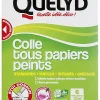 Quelyd Colle en poudre - adaptée pour tout papiers peints - surface de couverture 32 m² - 30601377* Colle Papier Peint