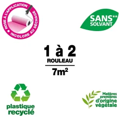 Quelyd Colle papier peint pâte avec indicateur coloré 1kg* Colle Papier Peint