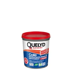 Quelyd Colle pour revêtements lisses de rénovations lourds (jusqu'à 750g/m²) pâte 1kg