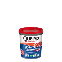 Quelyd Colle pour revêtements lisses de rénovations lourds (jusqu'à 750g/m²) pâte 1kg