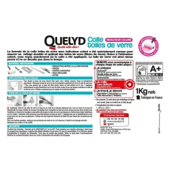 Online Quelyd Colle toile de verre pâte avec indicateur coloré 1kg