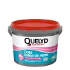 Quelyd Colle toile de verre pâte avec indicateur coloré 5kg* Colle Papier Peint