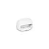Outlet Avosdim Connexion pour chainette à boule recoupée d.4mm - Lot de 4 - Blanche