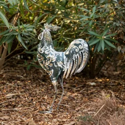 Atmosphera Créateur D'Intérieur Coq déco Conor H.54cm métal - Atmosphera* Statue Décorative