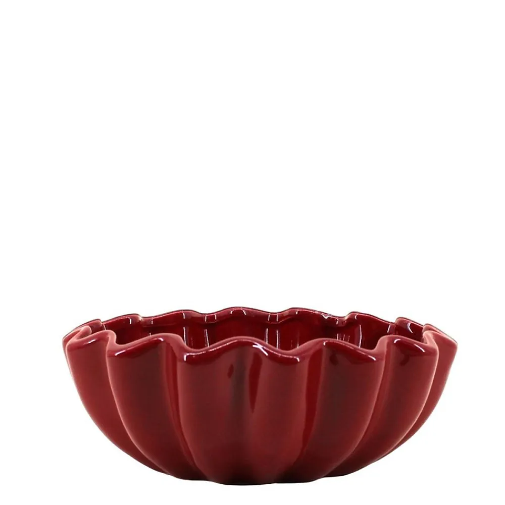 New Ornami Coupe en céramique alvéolée 24cm