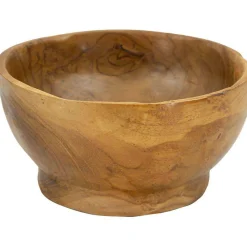 Sale Mauro Ferretti Coupe ronde en teck Butot 15x8 cm