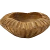 Mauro Ferretti Coupe ronde en teck Geris 19x8 cm* Statue Décorative