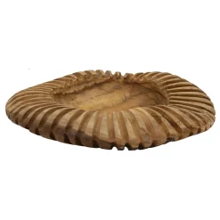 Outlet Mauro Ferretti Coupe ronde en teck Geris 35x7 cm