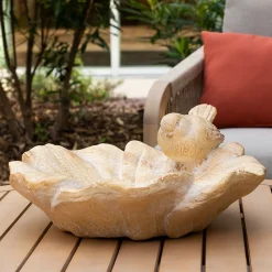 Atmosphera Créateur D'Intérieur Coupelle Birdy beige D38cm - Atmosphera* Statue Décorative
