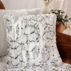 Enjoy Home Coussin à poils doux LENVIK - 40 x 40 cm* Coussin Pour Canapé