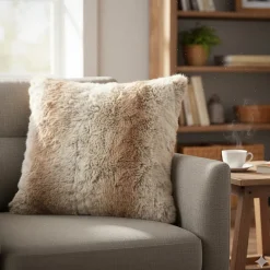 New Eden Coussin a poil doux 40 x 40 cm siberie