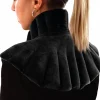 Vivezen Coussin chauffant, tour de cou pour épaules et nuque - Noir -* Bouillotte|Plaid