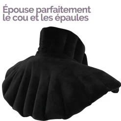 Vivezen Coussin chauffant, tour de cou pour épaules et nuque - Noir -* Bouillotte|Plaid