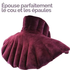 New Vivezen Coussin chauffant, tour de cou pour épaules et nuque - Prune -