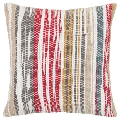 Atmosphera Créateur D'Intérieur Coussin chindi Row - coton - 40x40 cm - Atmosphera* Coussin Pour Canapé