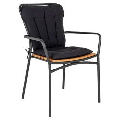 Sale House Nordic Coussin Cleveland Noir - Ensemble de 4 pour Chaises