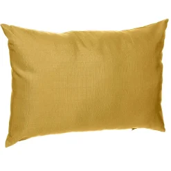 Hespéride Coussin déco d'extérieur Korai Jaune moutarde 50x30 cm -* Coussin
