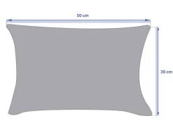 Hespéride Coussin déco Korai 50x30cm vert laurier -* Coussin Pour Canapé