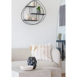 Seven Design Coussin Décoratif Galena, Blanc, Polyester, 1x45x45 cm,* Coussin Pour Canapé