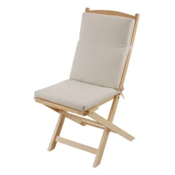 Clearance Home Maison Coussin de chaise extérieur assise et dossier MINORQUE (40x90 cm - Beige)