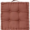 Atmosphera Coussin de sol - 40 x 40 cm - Terracotta* Coussin De Sol