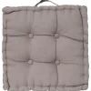 Atmosphera Coussin de sol - 40 x 40 cm Gris* Coussin De Sol