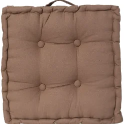 Clearance Atmosphera Coussin de sol - 40 x 40 cm Taupe