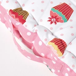 Homescapes Coussin de sol - cupcakes - 50 x 50 cm -* Coussin De Sol