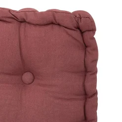 Outlet Atmosphera Créateur D'Intérieur Coussin de sol Anjali prune 40x40cm - Atmosphera