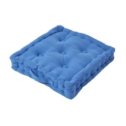 Homescapes Coussin de sol bleu - rajput tissé main -* Coussin De Sol
