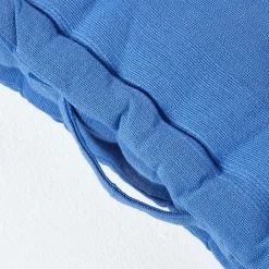 Homescapes Coussin de sol bleu - rajput tissé main -* Coussin De Sol