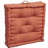 Deko & Co Coussin de sol coton recyclé terra 45x45x10* Coussin De Sol
