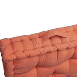 Deko & Co Coussin de sol coton recyclé terra 45x45x10* Coussin De Sol