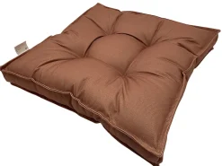 Ornami Coussin de sol déperlant terracotta L.60 x l.60 x ep.10cm* Coussin De Sol|Coussin