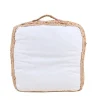 Ornami Coussin de sol en tissu et jute 40x40cm* Coussin De Sol
