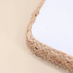 Ornami Coussin de sol en tissu et jute 40x40cm* Coussin De Sol