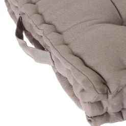 Atmosphera Créateur D'Intérieur Coussin de sol gris 40x40 cm - Atmosphera