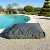 Home Maison Coussin de sol inter / exter (71x71x35 cm - Gris anthracite)* Coussin De Sol
